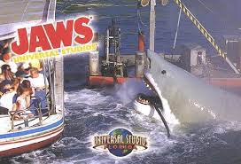 Jaws Universal Studios Orlando Art Poster